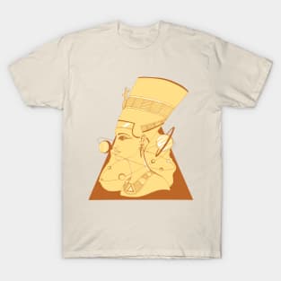 Terracotta Nefertiti and The Stars T-Shirt